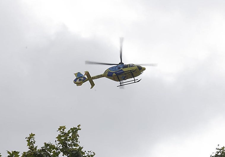 Grave accidente de patinete en Simancas: dos menores de 14 y 16 años evacuados tras quedar inconscientes